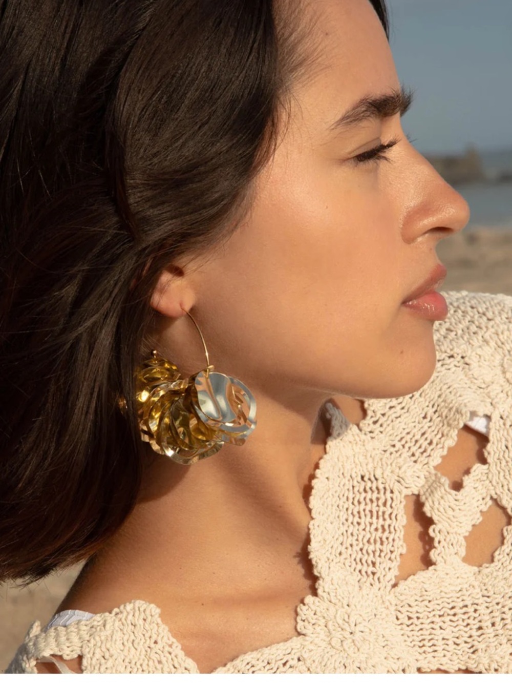 Mignonne Gavigan Silver Mini Lola Hoop Earrings